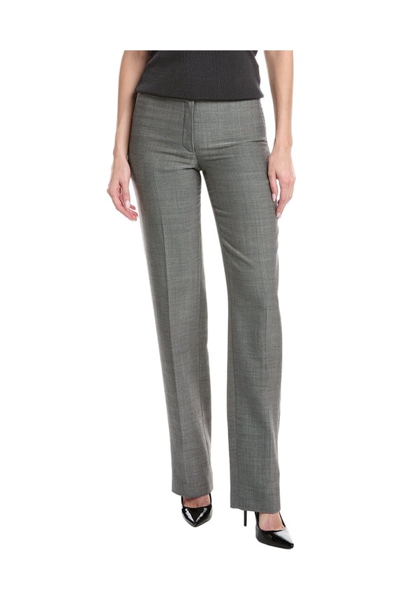 womens Meghan Wool-Blend Pant, 14, Grey