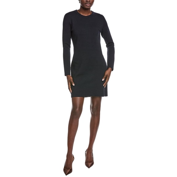 Akris womens  Mini Dress, 8, Black