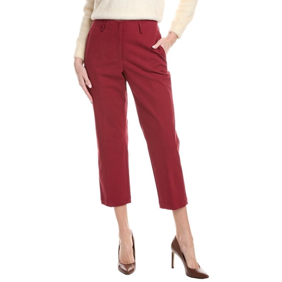 Akris womens Pant, 10, Red