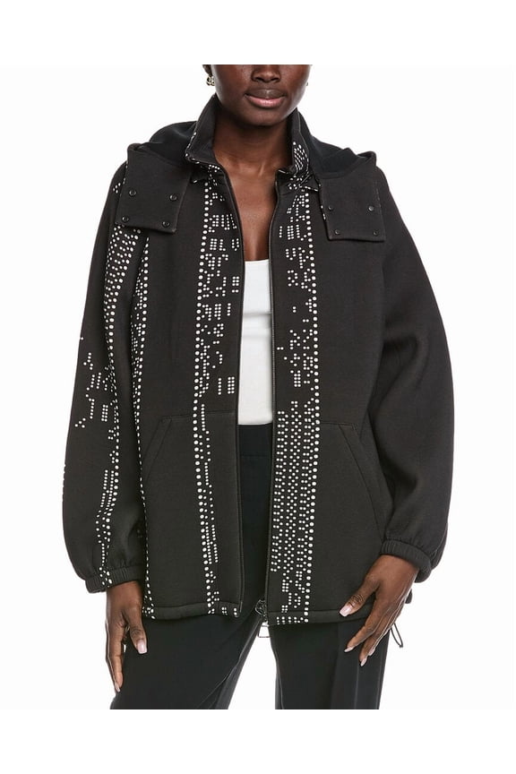 womens  Scuba Jacket, 14, Black