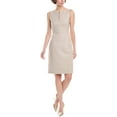 thumbnail image 1 of Akris womens  Sheath Dress, 4, Beige, 1 of 3