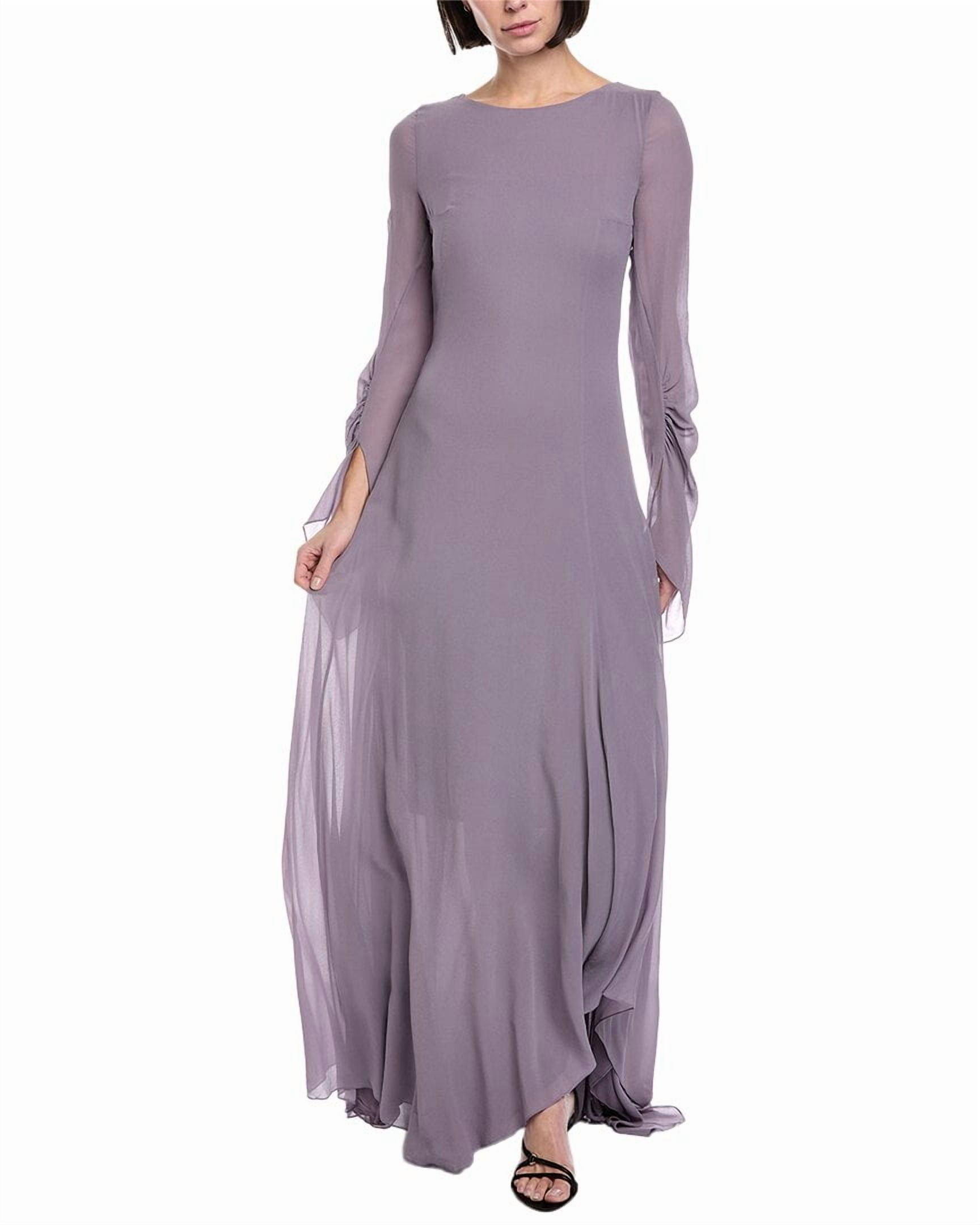 knee length dresses for ladies Agnes Satin Maxi Dress