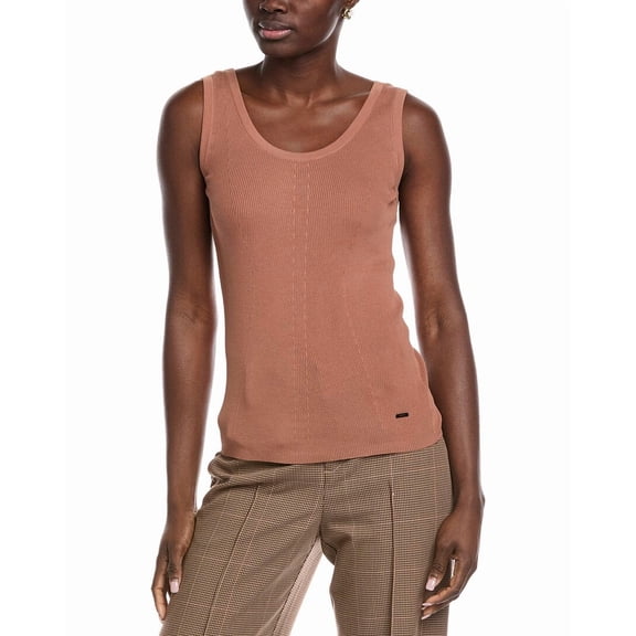 Akris womens  Tank, 8, Brown
