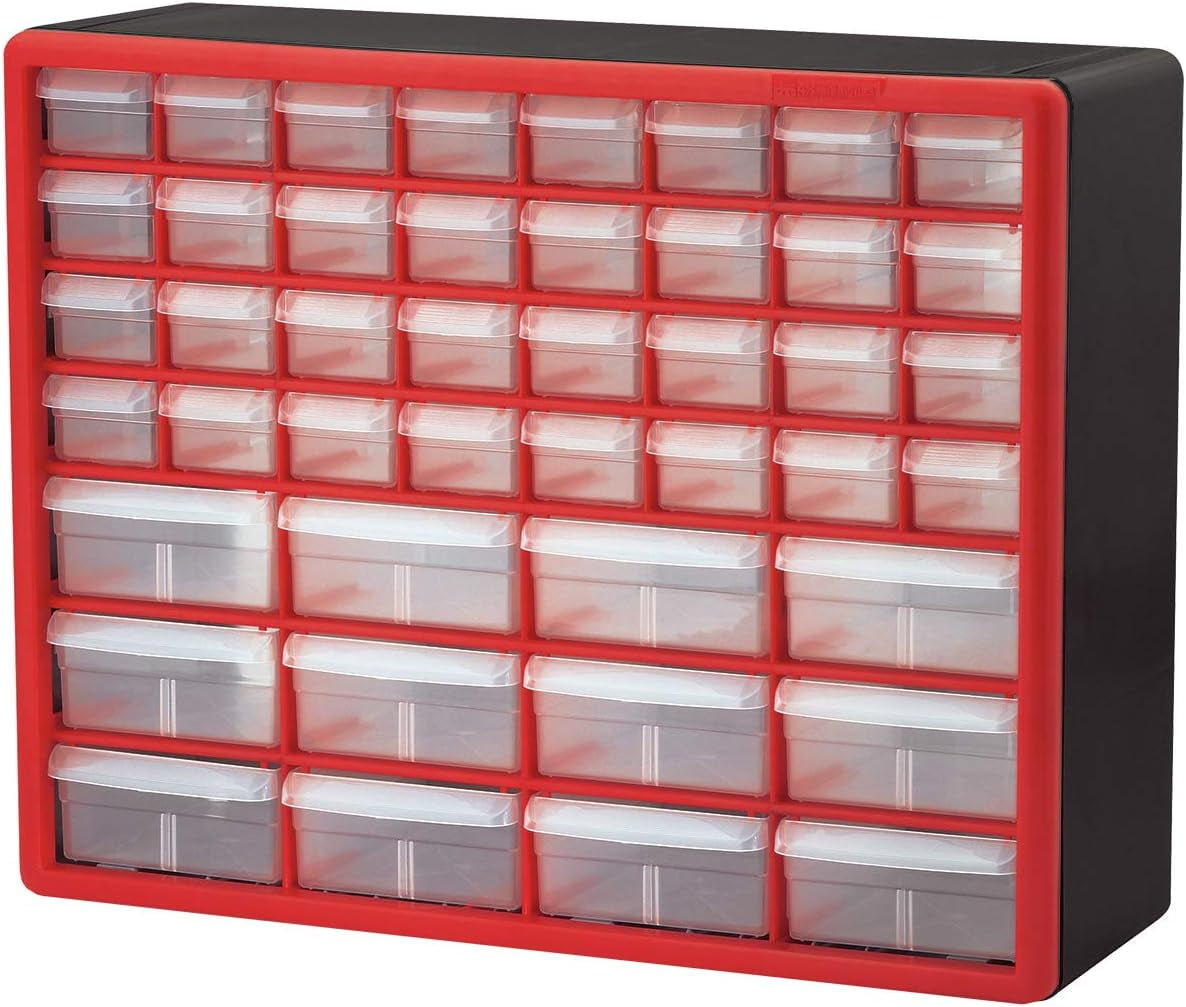 AkroMils 10144, 44 Drawer Plastic Parts Storage Hardware and Craft