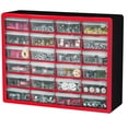 AkroMils 24 Drawer Plastic Storage Organizer with Drawers for