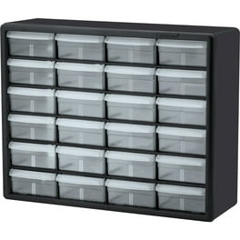 Akro-Mils 64-Drawer Plastic Storage Cabinet (Black)