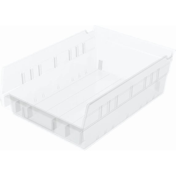 Akro-Mils 30150 Plastic Nesting Shelf Bin Storage Box, 12