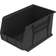 Akro-Mils B3775195 AkroBin Plastic Storage Bin, Black - 18 x 11 x 10 in.