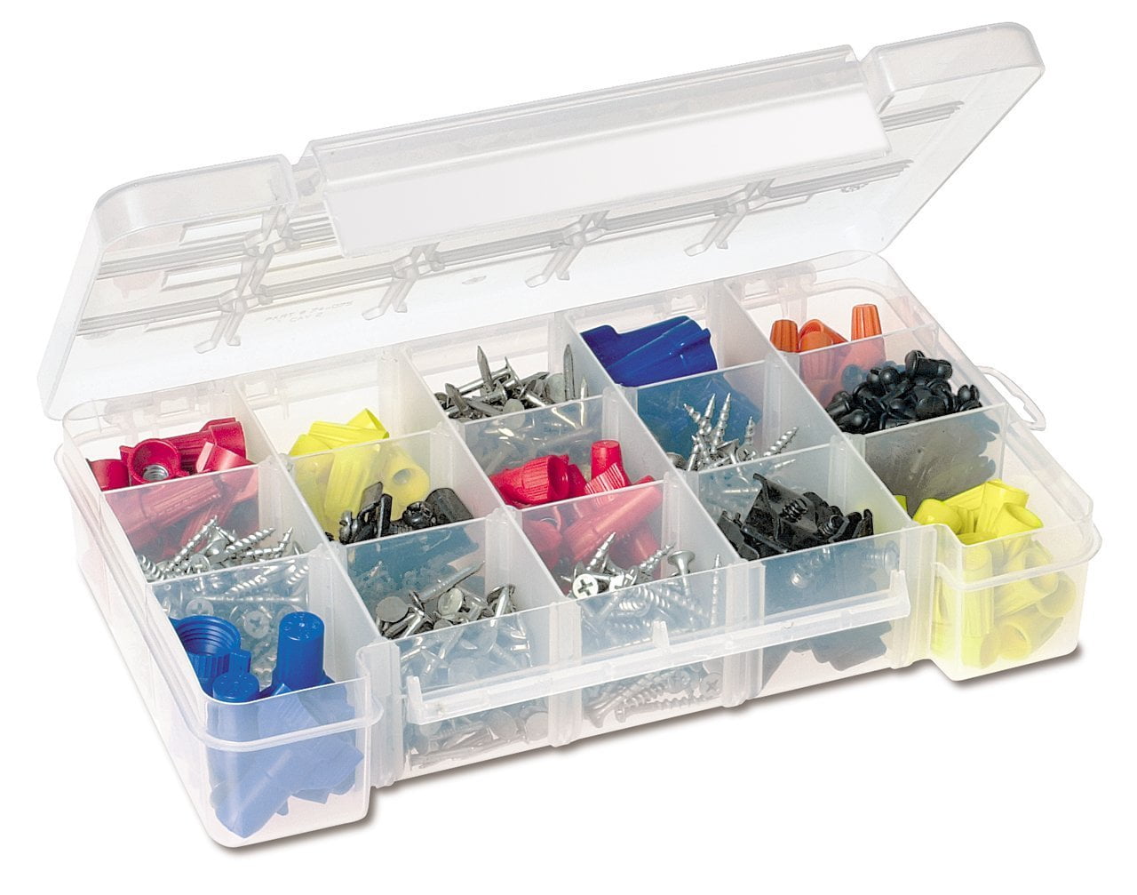 AkroMils Small Plastic Portable Parts Storage Case for Hardware and