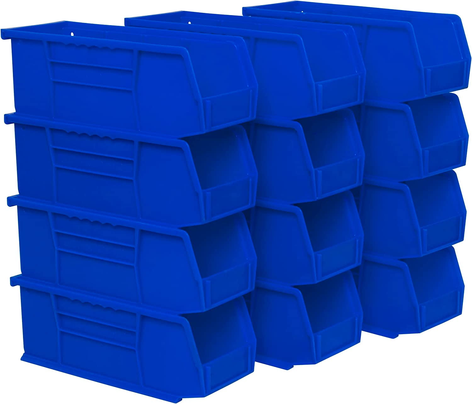 AkroMils Stackable Storage Bins 30224 AkroBins Stacking Organizer, 11
