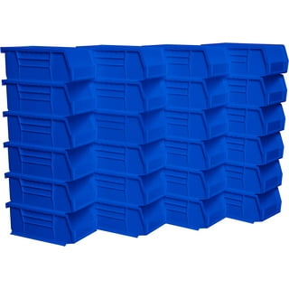 Set of 3 Mini 4.25in x 4.5in Round Plastic Storage Baskets