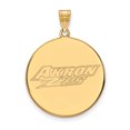 thumbnail image 1 of 10k Yellow Gold U. of Akron XL Disc Pendant, 1 of 3