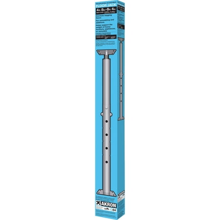 Akron Products Akron Floor Jack 4 Ft. 8 In. to 8 Ft. 4 In. 9,100 Lb. Capacity Steel Floor Jack — Residential Use, Standard Application