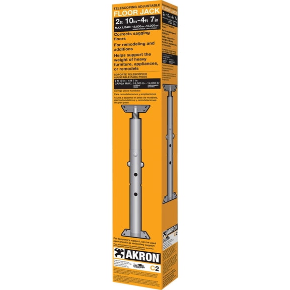 Akron Adjustable Floor Jack - Single Pack