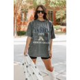Akron Zips Throwback Oversized Crewneck Tee Shirt T Shirt Unisex, Color