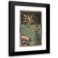 thumbnail image 1 of Akseli Gallen-Kallela 10x14 Black Modern Framed Museum Art Print Titled - Death and the Flower (1896), 1 of 5
