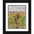 thumbnail image 1 of Akseli Gallen-Kallela 12x14 Black Ornate Wood Framed Double Matted Museum Art Print Titled: Dwarf Tree in the Desert (1909 - 1910), 1 of 5