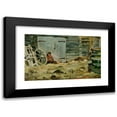 thumbnail image 1 of Akseli Gallen-Kallela 14x11 Black Modern Framed Museum Art Print Titled - In the Sunshine (1884), 1 of 5