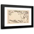 thumbnail image 1 of Akseli Gallen-Kallela 24x17 Black Modern Framed Museum Art Print Titled - Hitting the Disc (1906), 1 of 5