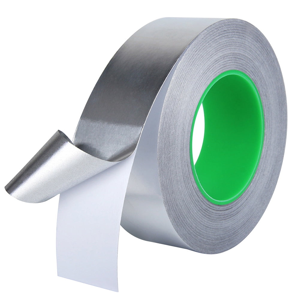 Aktudy 25m Aluminum Foil Tape, Self Adhesive Silver Metal Tape for