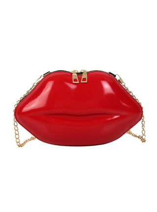  Victorias Secret Crossbody For Woman Lips bag Lip Red