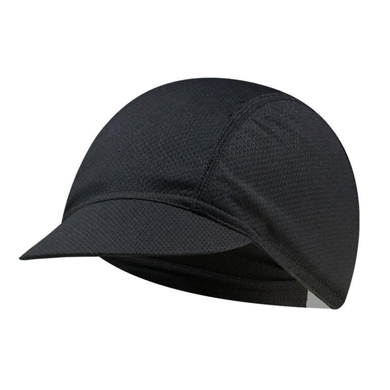 Aktudy Solid Color Mesh Outdoor Riding Cycling Cap Sunscreen