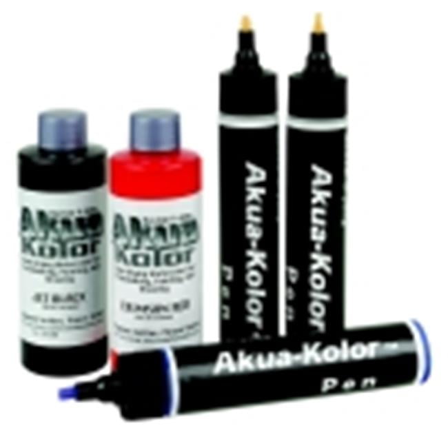Akua Kolor NonToxic Water Based Monotype Ink 4 Oz. Titanium White