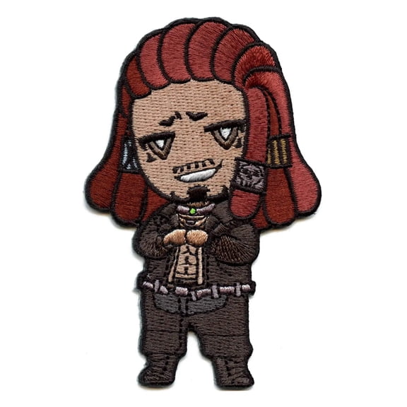 Akudama Drive Brawler Chibi Patch Criminal Embroidered Iron On