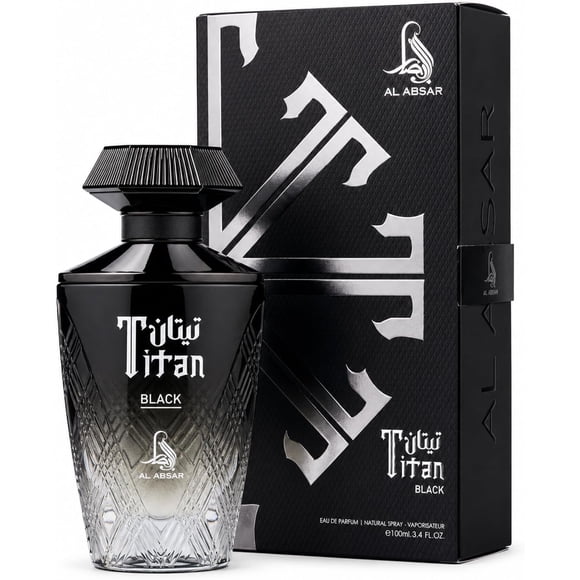 Al Absar Titan Black Intense Luxury Eau De Parfum 100ML for Men