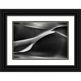 thumbnail image 1 of Al Adwan, Rami 32x23 Black Ornate Wood Framed with Double Matting Museum Art Print Titled - Curvatures, 1 of 4