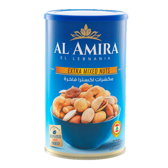 Al Amira Extra Nuts Mix (Lebanon) - 15.87 Oz / 450G - Non GMO