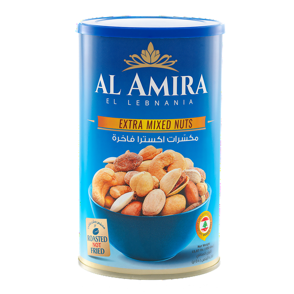 Al Amira Extra Nuts Mix (Lebanon) - 15.87 Oz / 450G - Non GMO