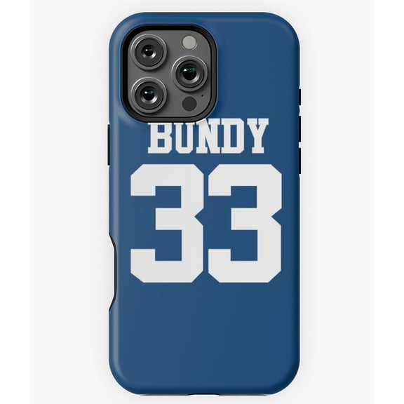 Al Bundy Polk High Jersey Back Print Phone Case for iPhone 16 15 14 13 12 11 Pro Max