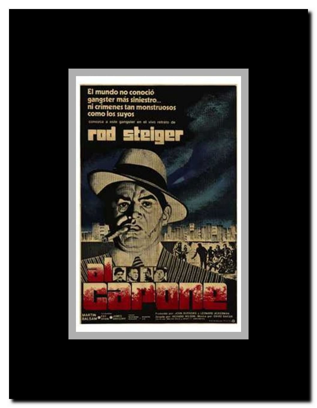 Al Capone Framed Movie Poster