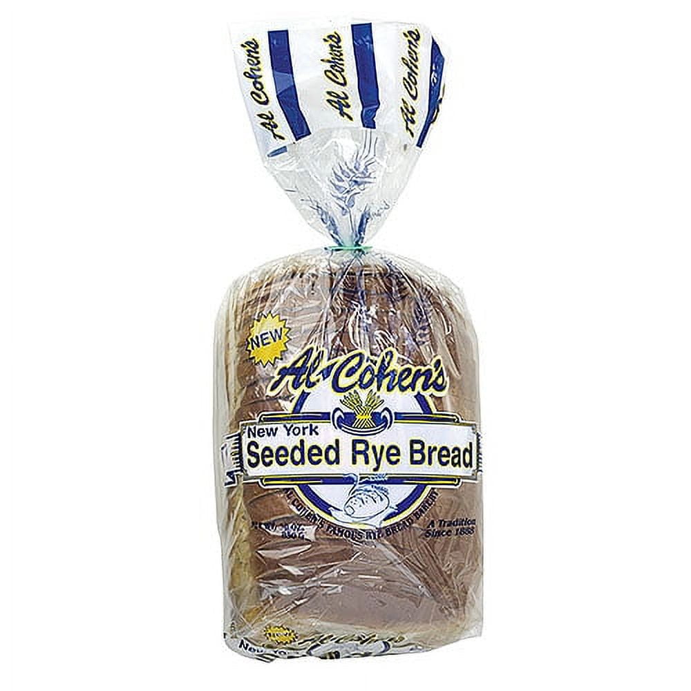 Al Cohen's Rye Bread Seeded 1lb Walmart
