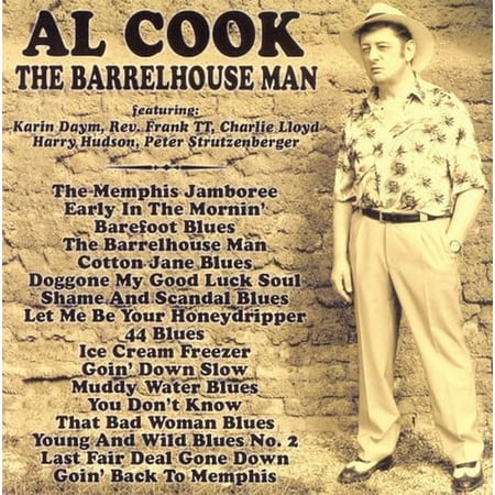 Al Cook - The Barrelhouse Man - Blues - CD