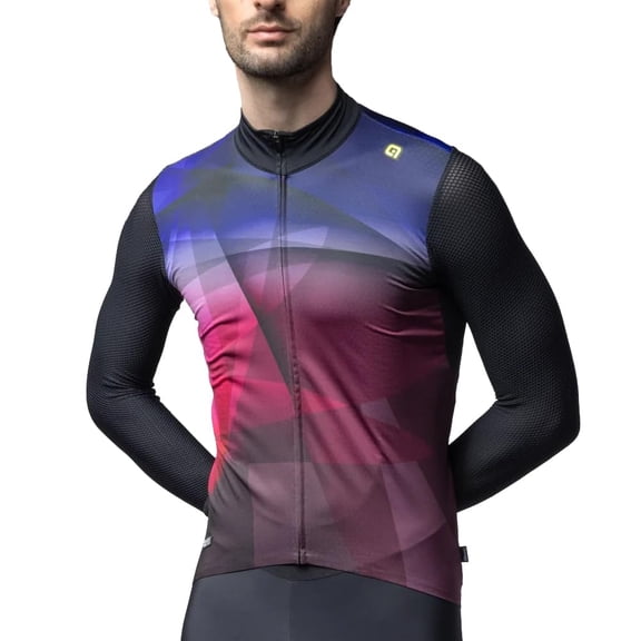 Al Cycling Men's R-ev1 Quick Long Sleeve Jersey (Pack of 1) XXL Bordeaux
