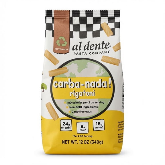 Al Dente Carba-nada rigatoni
