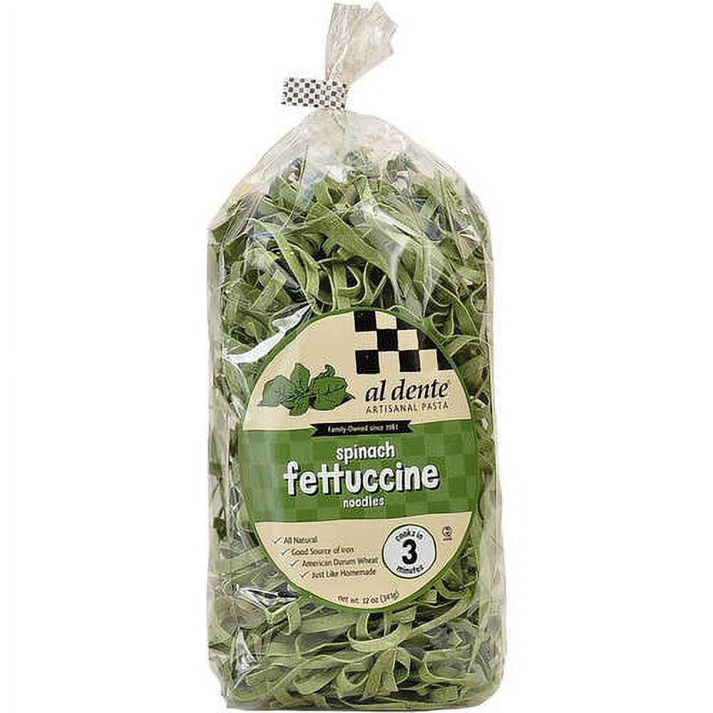 Al Dente Spinach Fettuccine Pasta, 12 oz (Pack of 6) - image 1 of 1