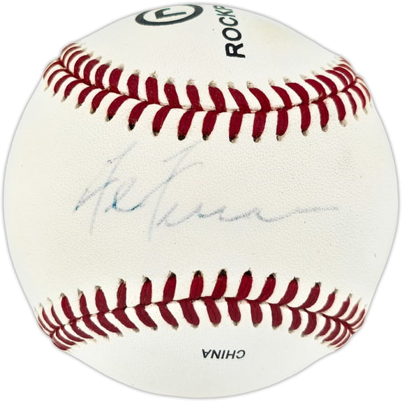 Al Ferrara Autographed Official Rawlings OLB Baseball Los Angeles Dodgers SKU #254004