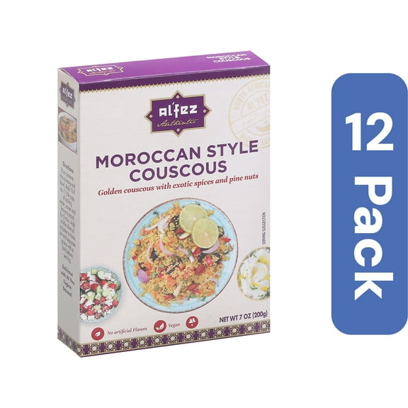 Al Fez Dish Moroccan Spice Couscous 7 oz (Pack of 12)
