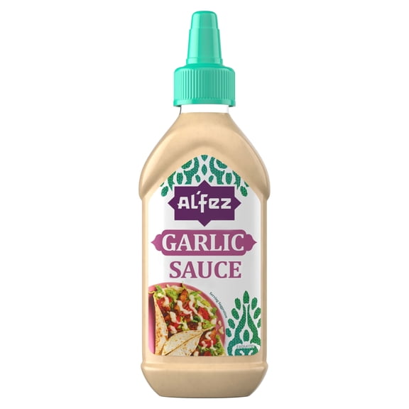 Al'Fez Garlic Toum Squeezy Sauce 250g, Imported from Britain