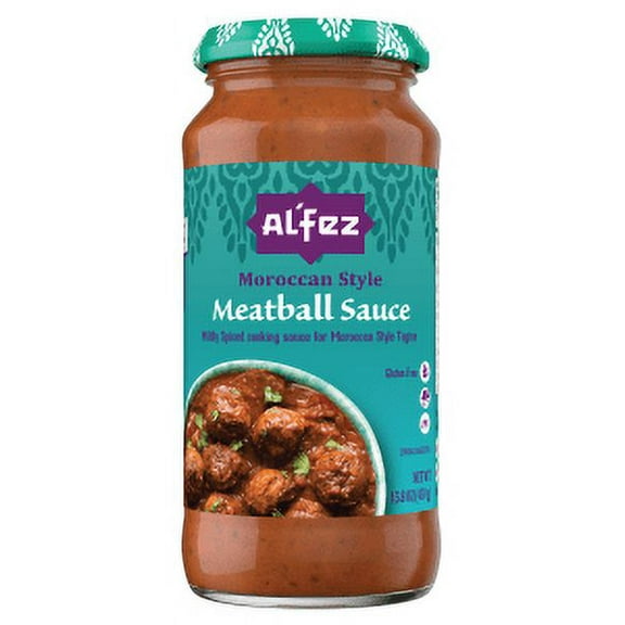 Al'Fez Moroccan Style Meatball Sauce, 15.8 oz