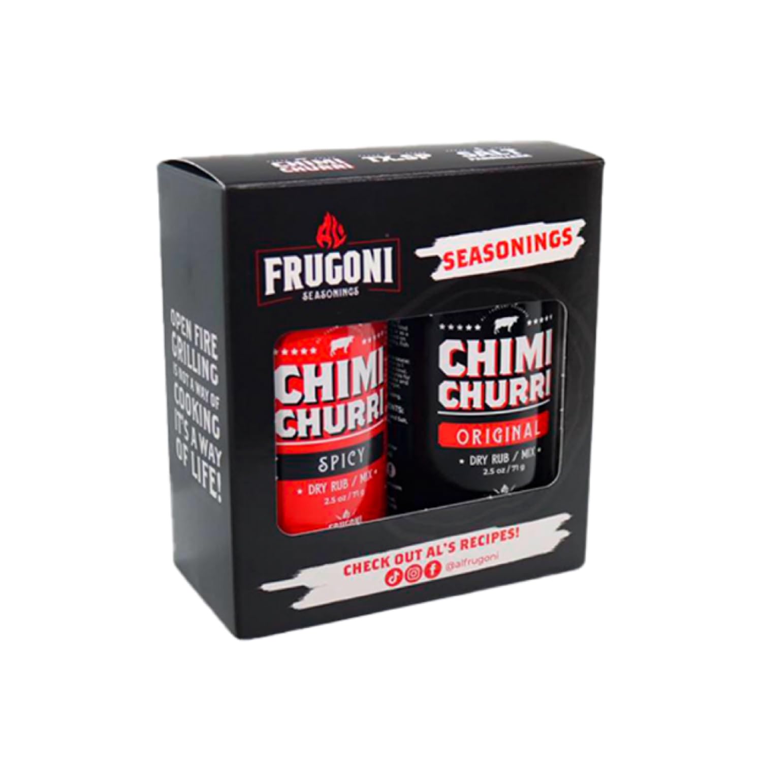 Al Frugoni Spicy Chimichurri Mix - Sauce, Rub & Marinade With Dehydrated Herbs