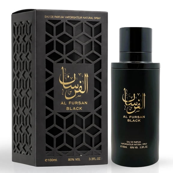 Al Fursan Black Eau De Parfum Spray 100ml (3.4 oz) By Aura Fragrances