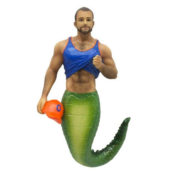 Al Gaytor Merman Christmas Holiday Ornament December Diamonds