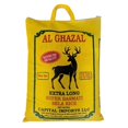 thumbnail image 1 of Al Ghazal Basmati Sela Rice Extra Long Super Basmati sela  10 Lbs / 4.54 kg, Non GMO, Extra Long Basmati Rice, White Rice, Vegan Dried Rice, BPA & Gluten Free, Zip Lock Bag, Non Sticky Grain, 1 of 6