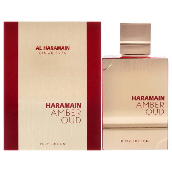 Al Haramain Amber Oud Ruby Edition, Perfume for Women and Men, 2 oz