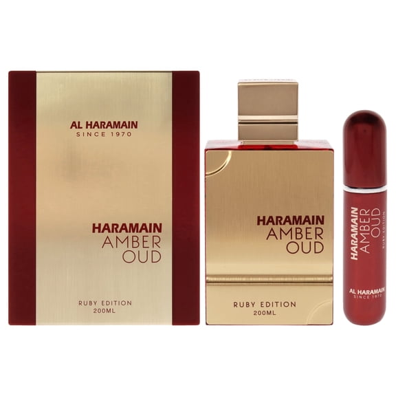 Al Haramain Amber Oud Ruby Edition, Perfume for Women and Men, 6.7 oz