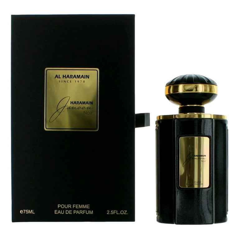 Al Haramain Junoon Noir Eau De Parfum Spray By Al Haramain - 2.5 oz Al Haramain Junoon Noir Eau De Parfum Spray By Al Haramain - 2.5 oz